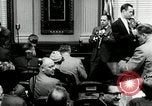 Immagine di Conferenza stampa Washington DC USA, 1955, secondo 15 filmato di repertorio 65675067830
