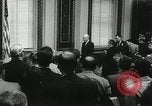 Immagine di Conferenza stampa Washington DC USA, 1955, secondo 22 filmato di repertorio 65675067830