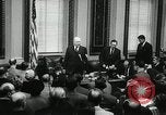 Immagine di Conferenza stampa Washington DC USA, 1955, secondo 24 filmato di repertorio 65675067830