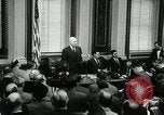 Immagine di Conferenza stampa Washington DC USA, 1955, secondo 27 filmato di repertorio 65675067830