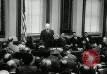 Immagine di Conferenza stampa Washington DC USA, 1955, secondo 29 filmato di repertorio 65675067830