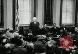 Immagine di Conferenza stampa Washington DC USA, 1955, secondo 30 filmato di repertorio 65675067830