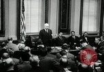 Immagine di Conferenza stampa Washington DC USA, 1955, secondo 35 filmato di repertorio 65675067830