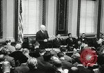 Immagine di Conferenza stampa Washington DC USA, 1955, secondo 56 filmato di repertorio 65675067830