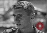 Image of prisoners of war Leyte Philippines, 1945, second 41 stock footage video 65675067860