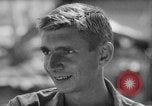 Image of prisoners of war Leyte Philippines, 1945, second 43 stock footage video 65675067860