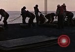 Image of USS Coral Sea CVA-43 South China Sea, 1965, second 39 stock footage video 65675067885