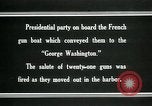 Image of President Woodrow Wilson Brest France, 1919, second 62 stock footage video 65675067918