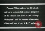 Standbild Thomas Woodrow Wilson Atlantik, 1936, aus Sekunde 7 historischem Filmmaterial Videoclip 65675067919
