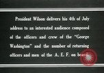 Standbild Thomas Woodrow Wilson Atlantik, 1936, aus Sekunde 8 historischem Filmmaterial Videoclip 65675067919