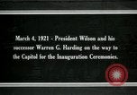 Immagine di Warren Gamaliel Harding Washington DC USA, 1936, secondo 1 filmato di repertorio 65675067921