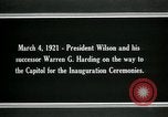 Immagine di Warren Gamaliel Harding Washington DC USA, 1936, secondo 3 filmato di repertorio 65675067921