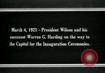 Immagine di Warren Gamaliel Harding Washington DC USA, 1936, secondo 6 filmato di repertorio 65675067921