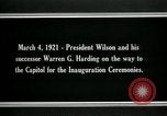 Immagine di Warren Gamaliel Harding Washington DC USA, 1936, secondo 7 filmato di repertorio 65675067921