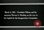 Immagine di Warren Gamaliel Harding Washington DC USA, 1936, secondo 8 filmato di repertorio 65675067921