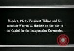 Immagine di Warren Gamaliel Harding Washington DC USA, 1936, secondo 11 filmato di repertorio 65675067921