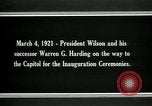 Immagine di Warren Gamaliel Harding Washington DC USA, 1936, secondo 12 filmato di repertorio 65675067921
