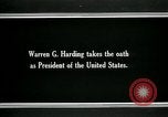 Immagine di Warren Gamaliel Harding Washington DC USA, 1936, secondo 49 filmato di repertorio 65675067921