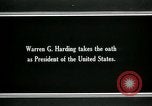 Immagine di Warren Gamaliel Harding Washington DC USA, 1936, secondo 51 filmato di repertorio 65675067921