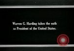 Immagine di Warren Gamaliel Harding Washington DC USA, 1936, secondo 52 filmato di repertorio 65675067921