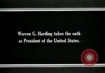 Immagine di Warren Gamaliel Harding Washington DC USA, 1936, secondo 53 filmato di repertorio 65675067921