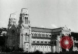 Image of Basilica of Sainte-Anne-de-Beaupré annual novena 1942 Quebec Canada, 1942, second 9 stock footage video 65675067927