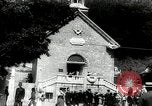 Image of Basilica of Sainte-Anne-de-Beaupré annual novena 1942 Quebec Canada, 1942, second 19 stock footage video 65675067927