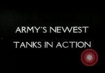 Image of military tanks United States USA, 1942, second 1 stock footage video 65675067928