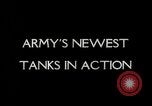 Image of military tanks United States USA, 1942, second 5 stock footage video 65675067928