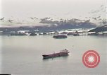 Immagine di Exxon Valdez fuoriuscite di olio Valdez Alaska USA, 1989, secondo 14 filmato di repertorio 65675067937