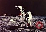 Standbild Apollo 11 Astronauten die ersten Menschen auf Mond Florida United States USA, 1969, aus Sekunde 46 historischem Filmmaterial Videoclip 65675067953