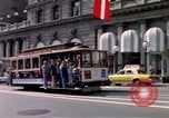 Standbild Straßenbahnen San Francisco California USA, 1985, aus Sekunde 15 historischem Filmmaterial Videoclip 65675067955