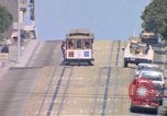 Standbild Straßenbahnen San Francisco California USA, 1985, aus Sekunde 32 historischem Filmmaterial Videoclip 65675067957