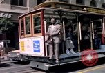 Standbild Straßenbahnen San Francisco California USA, 1985, aus Sekunde 15 historischem Filmmaterial Videoclip 65675067958