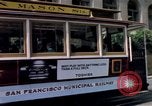Standbild Straßenbahnen San Francisco California USA, 1985, aus Sekunde 29 historischem Filmmaterial Videoclip 65675067958