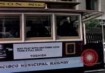 Standbild Straßenbahnen San Francisco California USA, 1985, aus Sekunde 31 historischem Filmmaterial Videoclip 65675067958