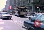 Standbild Straßenbahnen San Francisco California USA, 1985, aus Sekunde 39 historischem Filmmaterial Videoclip 65675067958