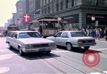 Standbild Straßenbahnen San Francisco California USA, 1985, aus Sekunde 40 historischem Filmmaterial Videoclip 65675067958