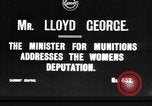 Immagine di David Lloyd George Regno Unito, 1915, secondo 4 filmato di repertorio 65675067968