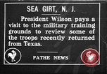 Image of President  Woodrow Wilson Sea Girt New Jersey USA, 1916, second 1 stock footage video 65675067972