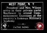 Image of Thomas Woodrow Wilson West Point New York USA, 1916, second 1 stock footage video 65675067973