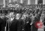 Image of Woodrow Wilson 2nd inauguration Washington DC USA, 1917, second 37 stock footage video 65675067975