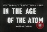 Standbild Wasserstoffbombe und Atombombe Strahlenwirkungen United States USA, 1954, aus Sekunde 6 historischem Filmmaterial Videoclip 65675067981