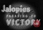 Standbild Jalopies Parade Decatur Illinois USA, 1943, aus Sekunde 8 historischem Filmmaterial Videoclip 65675067989