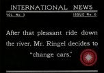 Image Jersey Ringel Chattanooga Tennessee USA, 1921, de la seconde 46 séquences d'archives historiques vidéo 65675067999