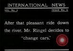 Image Jersey Ringel Chattanooga Tennessee USA, 1921, de la seconde 47 séquences d'archives historiques vidéo 65675067999