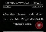 Image Jersey Ringel Chattanooga Tennessee USA, 1921, de la seconde 48 séquences d'archives historiques vidéo 65675067999