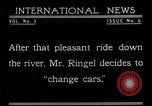 Image Jersey Ringel Chattanooga Tennessee USA, 1921, de la seconde 49 séquences d'archives historiques vidéo 65675067999