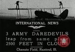 Immagine di Acrobazie di aria Rantoul Illinois USA, 1921, secondo 4 filmato di repertorio 65675068000