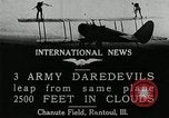 Immagine di Acrobazie di aria Rantoul Illinois USA, 1921, secondo 7 filmato di repertorio 65675068000